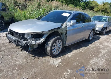 2014 Honda Accord Ex-L V-6 from USA, damaged, VIN 1HGCR3F87EA020816